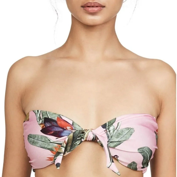 NEW! “Pattie” Tropical Print Cap Sleeve Bikini - Picture 8 of 15